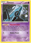 Unown 030  - Reverse Holofoil XY  Ancient Origins - Common