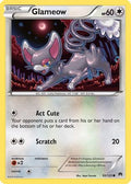 Glameow 093  - Reverse Holofoil XY  BREAKpoint - Common