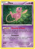 Mew 029  - Reverse Holofoil XY  Fates Collide - Holo Rare