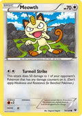 Meowth 074  XY  Fates Collide - Common