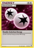 Double Colorless Energy 114  - Reverse Holofoil XY  Fates Collide - Uncommon