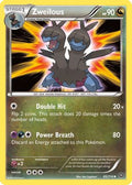 Zweilous 085  - Reverse Holofoil XY  Steam Siege - Uncommon