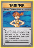 Misty's Determination 080  - Reverse Holofoil XY  Evolutions - Uncommon