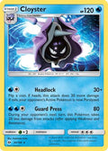 Cloyster 034  SM Base Set - Rare