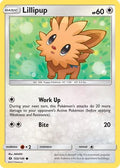 Lillipup 103  - Reverse Holofoil SM Base Set - Common