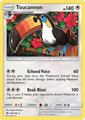 Toucannon 108  SM Base Set - Rare
