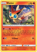 Victini 010  - Reverse Holofoil SM  Guardians Rising - Holo Rare
