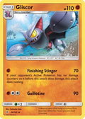 Gliscor  - Reverse Holofoil SM  Guardians Rising - Uncommon