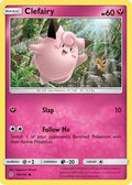 Clefairy 088  - Reverse Holofoil SM  Guardians Rising - Common