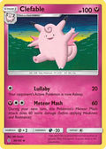 Clefable 089  - Reverse Holofoil SM  Guardians Rising - Uncommon