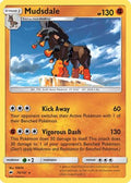 Mudsdale  - Reverse Holofoil SM  Burning Shadows - Rare