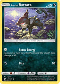 Alolan Rattata 081  - Reverse Holofoil SM  Burning Shadows - Common