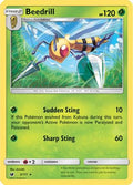 Beedrill/111  SM  Crimson Invasion - Rare