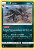Hydreigon 062  - Reverse Holofoil SM  Crimson Invasion - Rare