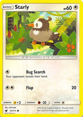 Starly 081  SM  Crimson Invasion - Common