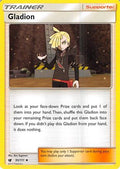 Gladion 095  - Reverse Holofoil SM  Crimson Invasion - Uncommon