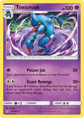 Toxicroak  - Reverse Holofoil SM  Ultra Prism - Rare