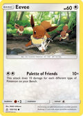 Eevee (105) (105) 105  - Reverse Holofoil SM  Ultra Prism - Common