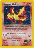 Rocket's Moltres 012  - Unlimited Holofoil Gym Heroes - Holo Rare