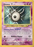 Unown [W]  - Unlimited Neo Destiny - Rare