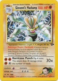Giovanni's Machamp 006  - Unlimited Holofoil Gym Challenge - Holo Rare