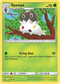 Spewpa  - Reverse Holofoil SM  Forbidden Light - Uncommon