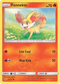 Fennekin (15) (15) 015  - Reverse Holofoil SM  Forbidden Light - Common