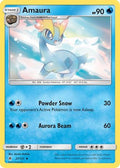 Amaura 027  - Reverse Holofoil SM  Forbidden Light - Uncommon