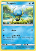 Dewpider  - Reverse Holofoil SM  Forbidden Light - Common
