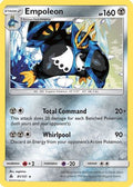 Empoleon 081  - Reverse Holofoil SM  Forbidden Light - Holo Rare