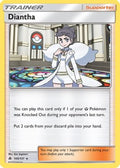 Diantha 105  - Holofoil SM  Forbidden Light - Holo Rare