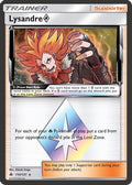 Lysandre Prism Star 110  - Holofoil SM  Forbidden Light - Prism Rare