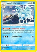 Alolan Ninetales (Cracked Ice Holo) 028/147  - Holofoil Deck Exclusives - Holo Rare