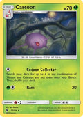 Cascoon/214  SM  Lost Thunder - Uncommon