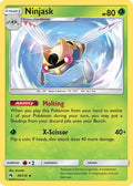 Ninjask 030  - Reverse Holofoil SM  Lost Thunder - Uncommon