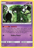 Unown (90) (90) 090  - Reverse Holofoil SM  Lost Thunder - Rare