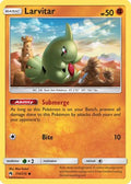 Larvitar (114) (114) 114  - Reverse Holofoil SM  Lost Thunder - Common