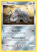Durant 128  - Reverse Holofoil SM  Lost Thunder - Common