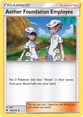Aether Foundation Employee  - Reverse Holofoil SM  Lost Thunder - Uncommon