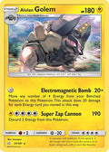 Alolan Golem 037  - Reverse Holofoil SM  Team Up - Rare