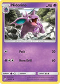 Nidorino 058  - Reverse Holofoil SM  Team Up - Uncommon