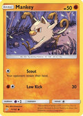 Mankey 071/181  - Reverse Holofoil SM  Team Up - Common