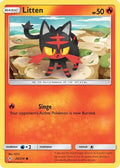 Litten (26) (26) 026  - Reverse Holofoil SM  Unbroken Bonds - Common