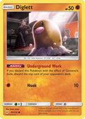 Diglett 085  - Reverse Holofoil SM  Unbroken Bonds - Common