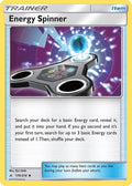Energy Spinner 170  - Reverse Holofoil SM  Unbroken Bonds - Uncommon