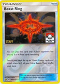 Beast Ring - 102a/131 (League Cup) [Staff]/131  - Reverse Holofoil League & Championship Cards - Promo