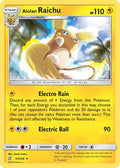 Alolan Raichu 057  - Reverse Holofoil SM  Unified Minds - Holo Rare