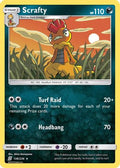 Scrafty  - Reverse Holofoil SM  Unified Minds - Rare
