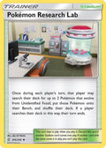 Pokemon Research Lab 205  - Reverse Holofoil SM  Unified Minds - Uncommon