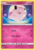 Clefairy (39) (39) 039  - Reverse Holofoil Hidden Fates - Common